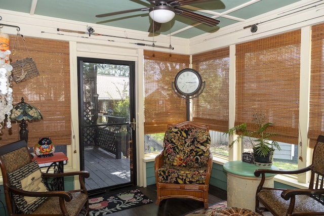 152 Mansfield Blvd, Charleston, SC 29418 - sunroom / solarium featuring wood finished floors