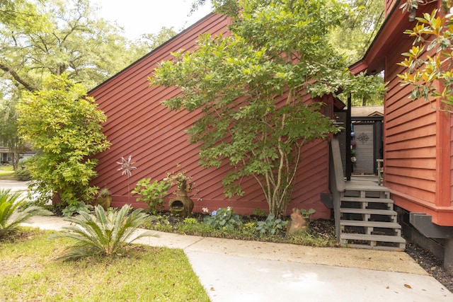 152 Mansfield Blvd, Charleston, SC 29418 - view of property exterior featuring entry steps