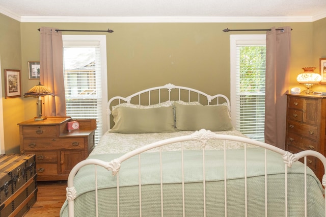 152 Mansfield Blvd, Charleston, SC 29418 - bedroom featuring wood finished floors and crown molding
