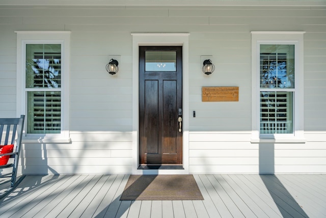 view of property entrance