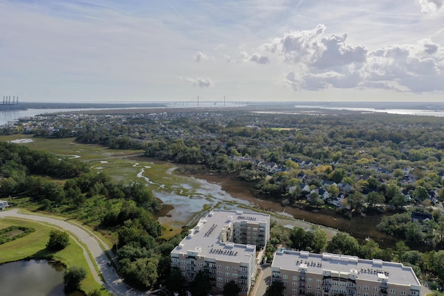 145 Pier View St Unit 407, Charleston, SC 29492 - aerial view of property's location featuring a nearby body of water and a golf club