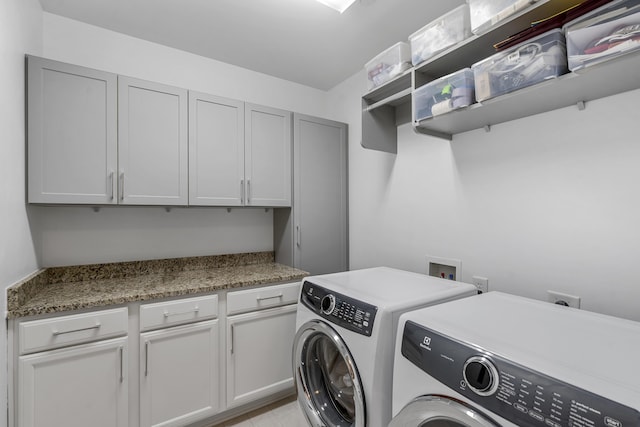 145 Pier View St Unit 407, Charleston, SC 29492 - laundry room with separate washer and dryer and cabinet space