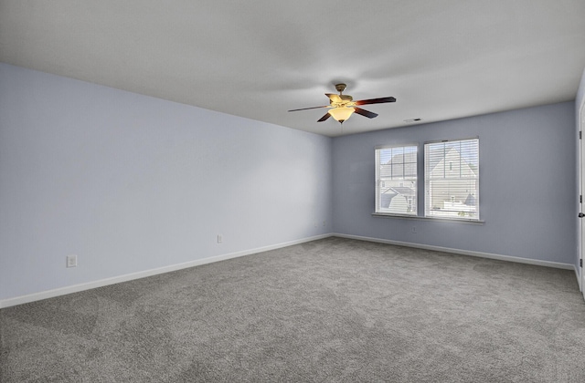 123 Blackwater Way, Moncks Corner, SC 29461 - carpeted spare room with ceiling fan and baseboards