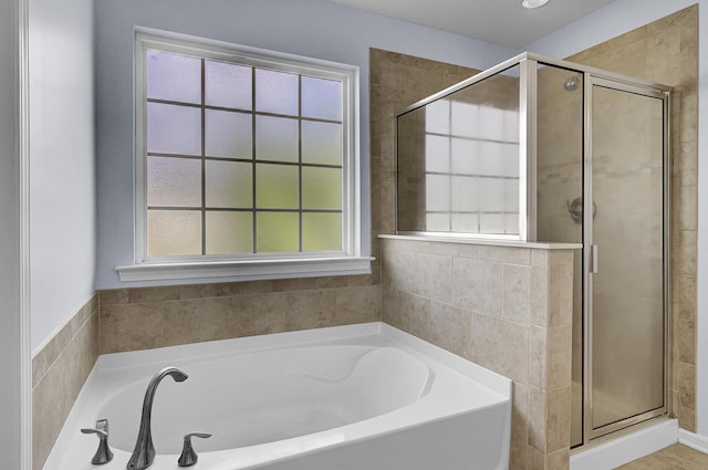 123 Blackwater Way, Moncks Corner, SC 29461 - full bath with a stall shower and a garden tub