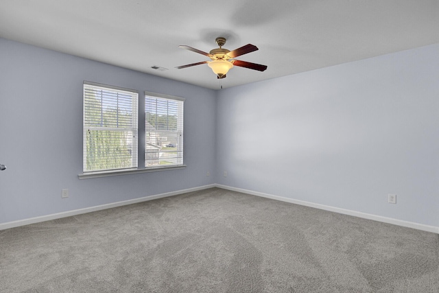 123 Blackwater Way, Moncks Corner, SC 29461 - spare room with ceiling fan and carpet flooring