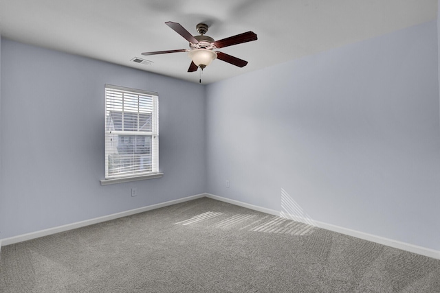 123 Blackwater Way, Moncks Corner, SC 29461 - spare room featuring carpet and ceiling fan