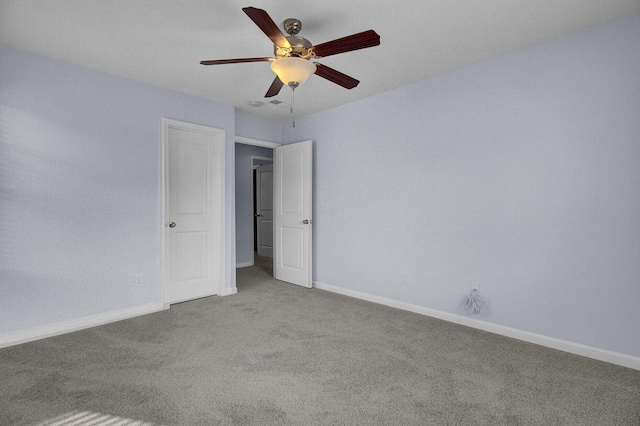 123 Blackwater Way, Moncks Corner, SC 29461 - carpeted empty room with ceiling fan and baseboards