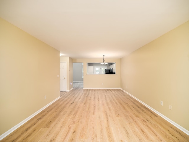 interior space featuring light hardwood / wood-style flooring