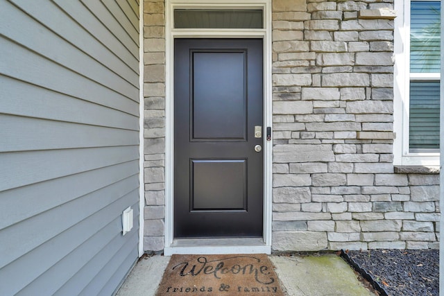 view of property entrance