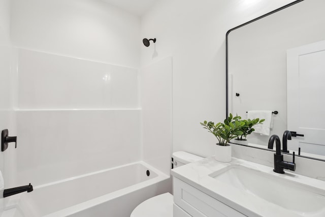 42 Poinsett St Unit B, Charleston, SC 29403 - full bathroom with vanity, toilet, and shower / tub combination
