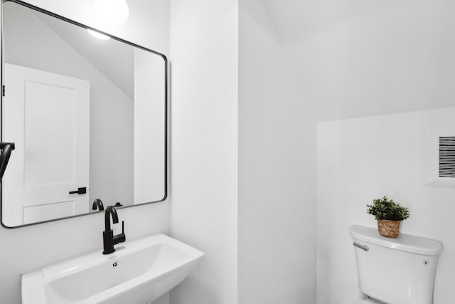 42 Poinsett St Unit B, Charleston, SC 29403 - bathroom featuring a sink and toilet