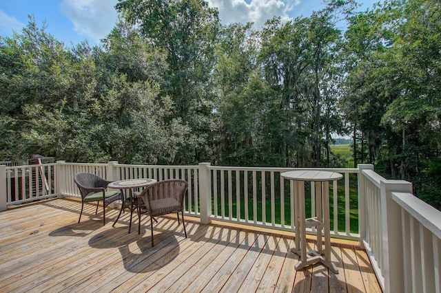 view of deck