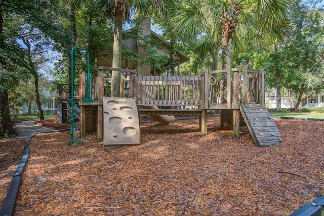 view of community playground
