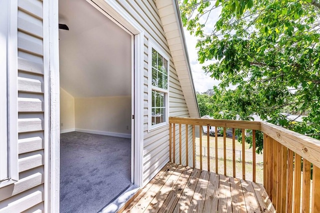 1165 Cleveland St, Elloree, SC 29047 - view of wooden terrace