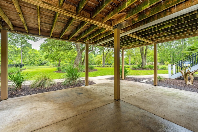 view of patio