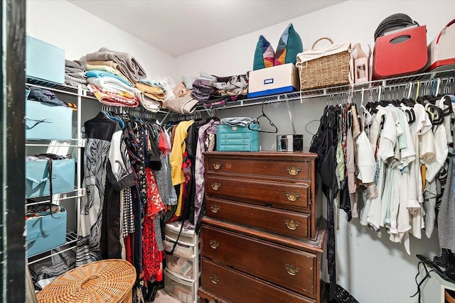 view of spacious closet