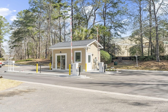 view of outbuilding featuring an outdoor structure