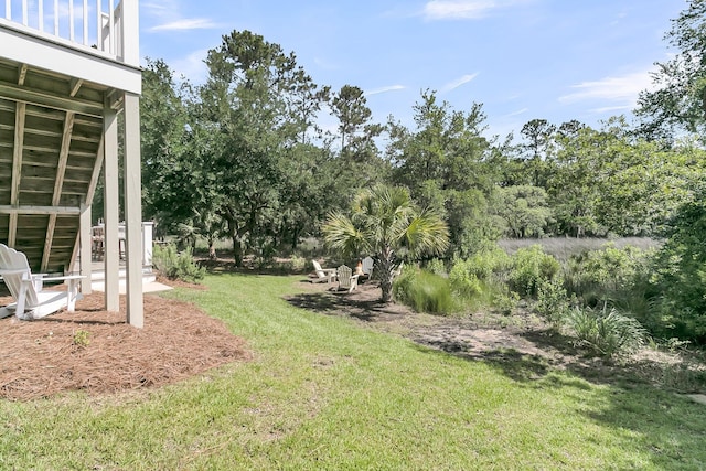 2072 Amenity Park Dr, Mount Pleasant, SC 29466 - view of grassy yard featuring view of wooded area