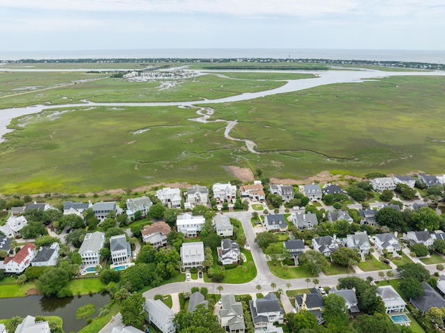 732 Gate Post Dr, Mount Pleasant, SC 29464 - aerial view of property and surrounding area featuring a large body of water and nearby suburban area
