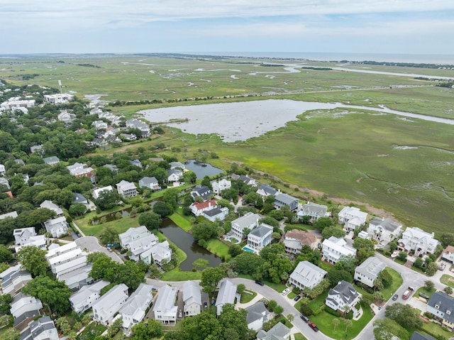 732 Gate Post Dr, Mount Pleasant, SC 29464 - aerial view of property and surrounding area with a large body of water and nearby suburban area