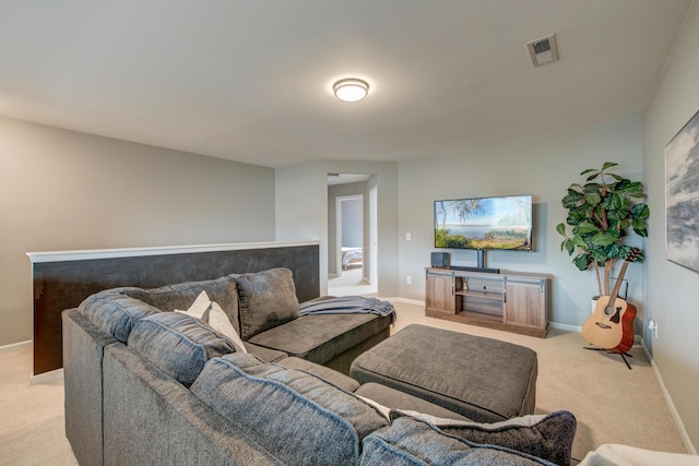 543 Mclernon Trce, Johns Island, SC 29455 - living room featuring light colored carpet and baseboards