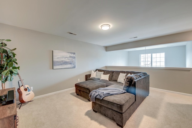 543 Mclernon Trce, Johns Island, SC 29455 - carpeted living room with baseboards