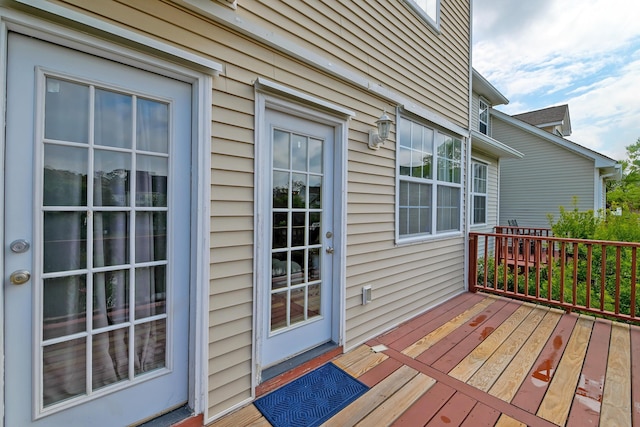 543 Mclernon Trce, Johns Island, SC 29455 - view of wooden terrace