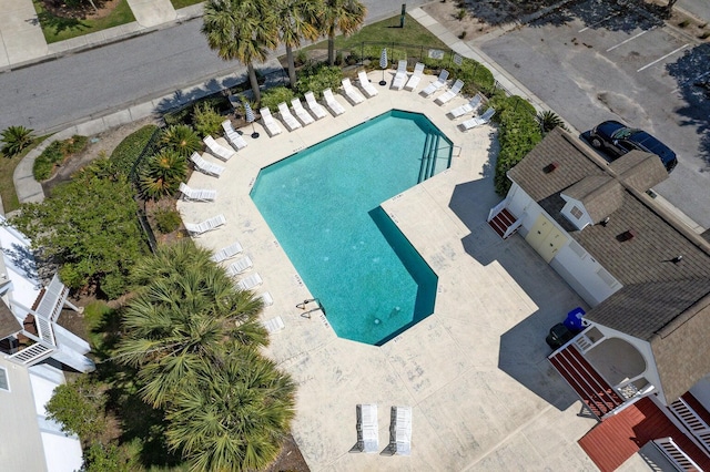 543 Mclernon Trce, Johns Island, SC 29455 - aerial view of a pool area
