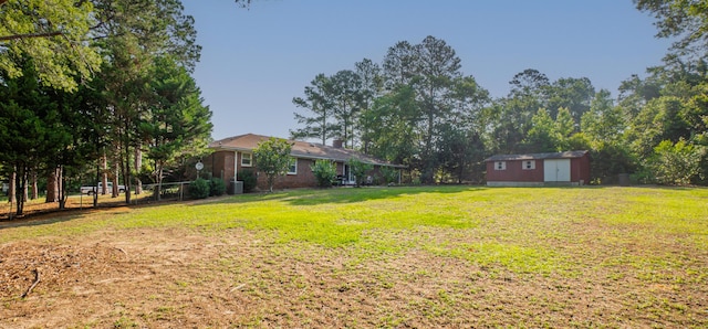 6427 Quimby Rd, Dalzell, SC 29040 - view of yard