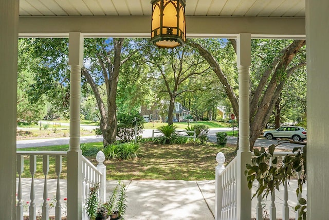49 Crosscreek Dr, Charleston, SC 29412 - view of covered porch