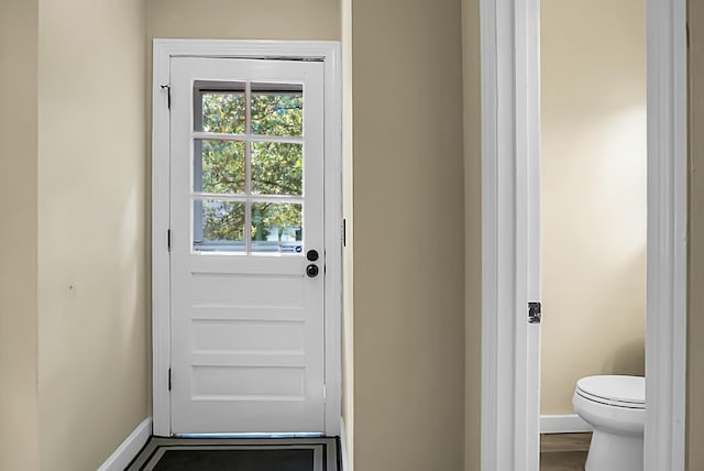 49 Crosscreek Dr, Charleston, SC 29412 - doorway to outside featuring baseboards