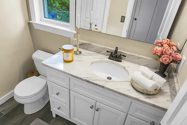 49 Crosscreek Dr, Charleston, SC 29412 - half bath with toilet, vanity, and baseboards