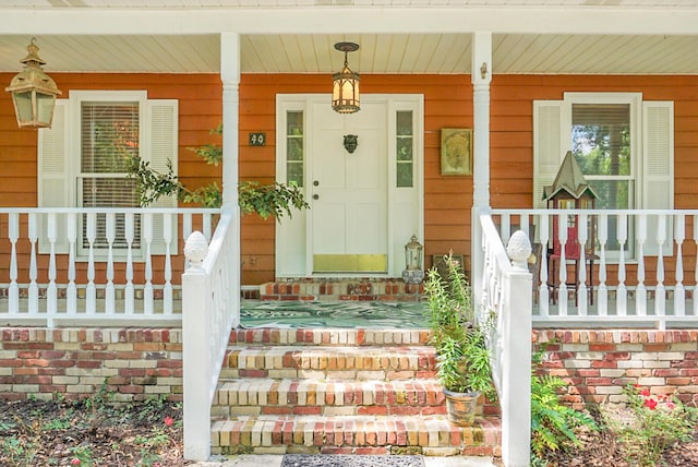49 Crosscreek Dr, Charleston, SC 29412 - entrance to property featuring covered porch