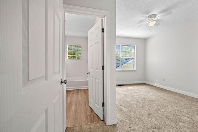 4591 Great Oak Dr, North Charleston, SC 29418 - interior space featuring baseboards, visible vents, multiple windows, and carpet