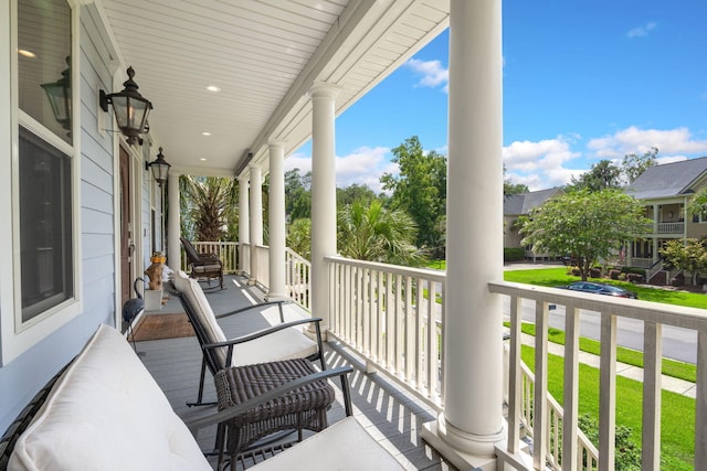 8605 Refuge Point Cir N, Charleston, SC 29420 - view of porch