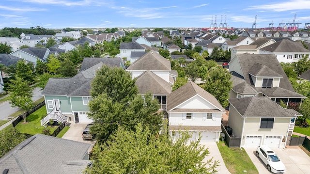 2405 Louisville St, Charleston, SC 29492 - drone / aerial view with a residential view