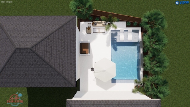 2405 Louisville St, Charleston, SC 29492 - aerial view