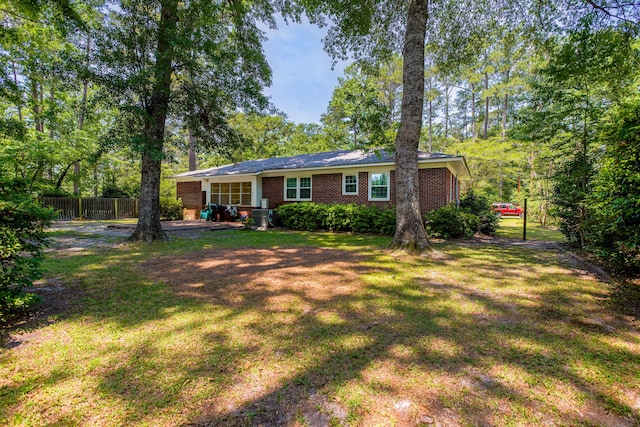 113 Overhill Dr, Walterboro, SC 29488 - rear view of house with brick siding
