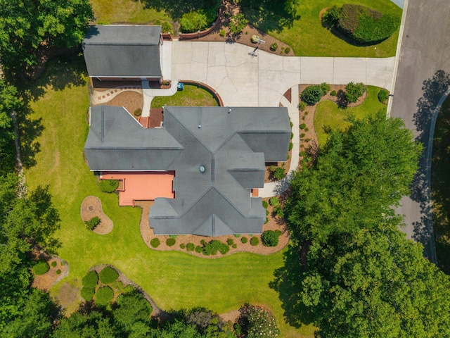 aerial view of property and surrounding area