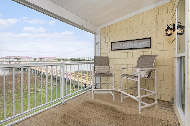 126 W 2nd St, Folly Beach, SC 29439 - view of balcony