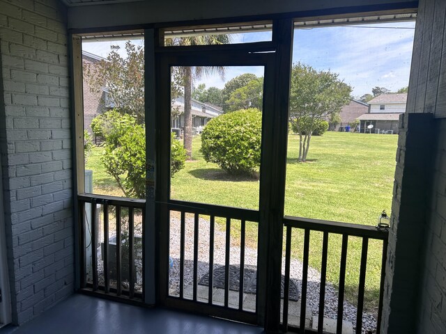 view of entryway