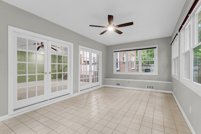 320 Compton Xing, Summerville, SC 29485 - unfurnished sunroom featuring french doors