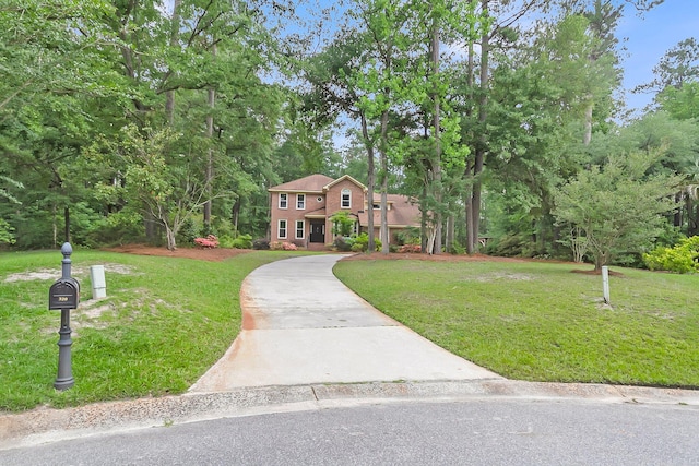 320 Compton Xing, Summerville, SC 29485 - colonial house with driveway and a front lawn