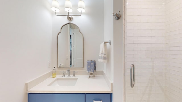 2312 Rushland Landing Rd, Johns Island, SC 29455 - full bath with a shower stall and vanity