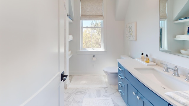 2312 Rushland Landing Rd, Johns Island, SC 29455 - bathroom with vanity and toilet