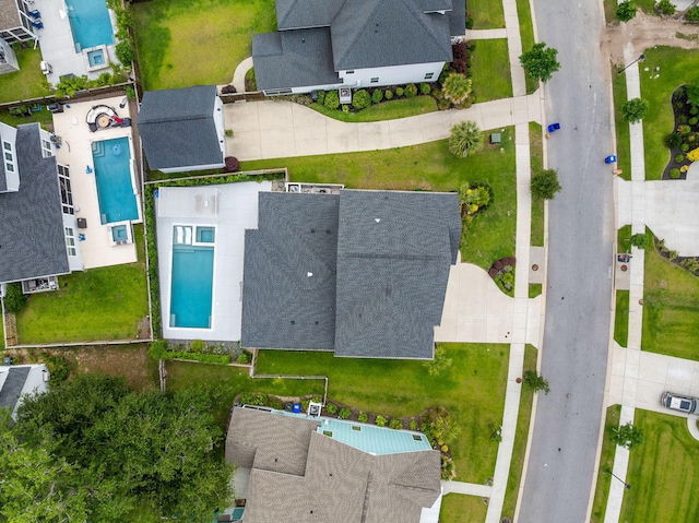 1234 Captain Rivers Dr, Charleston, SC 29412 - drone / aerial view of a pool area