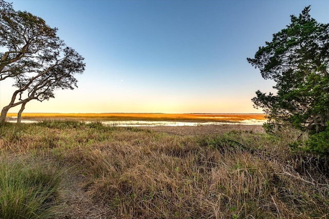 view of nature featuring a water view