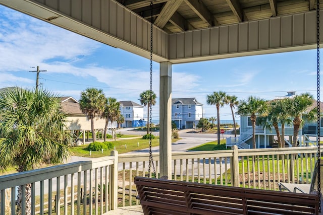 view of patio / terrace with covered porch