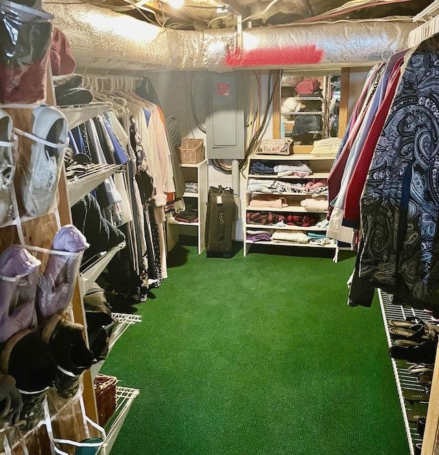 view of storage room