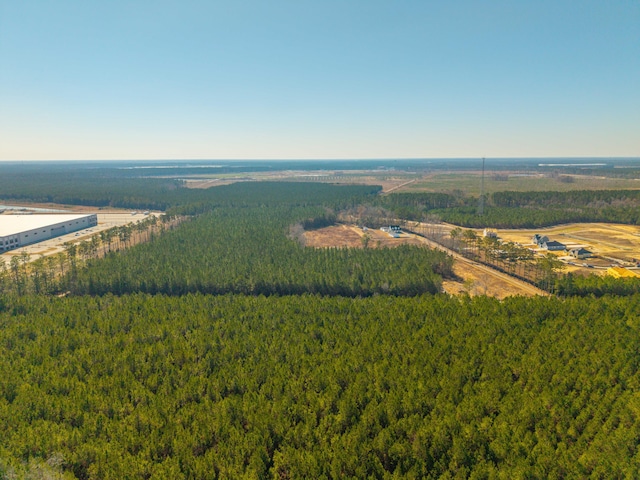 drone / aerial view featuring a rural view